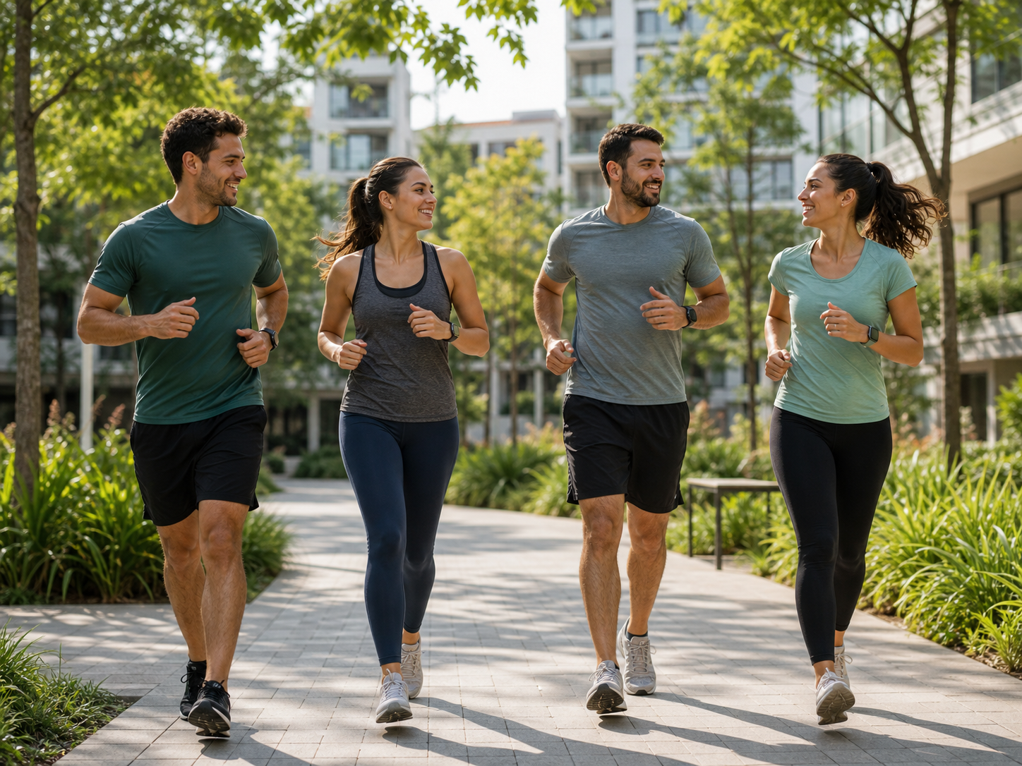 Running club en la comunidad Liveen