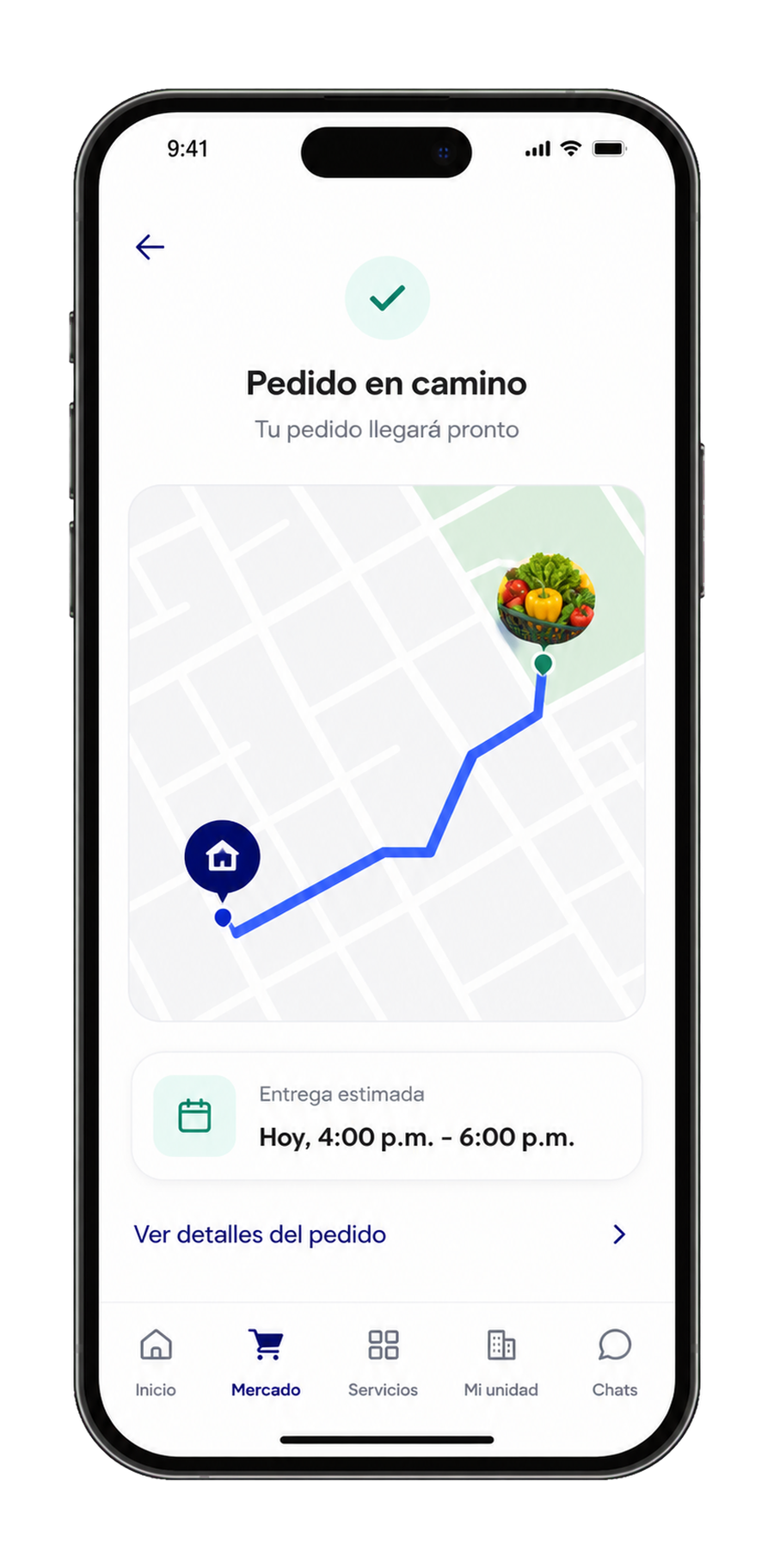 Paso 3: entrega del pedido en Mercado Liveen