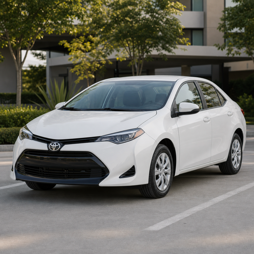 Toyota Corolla blanco